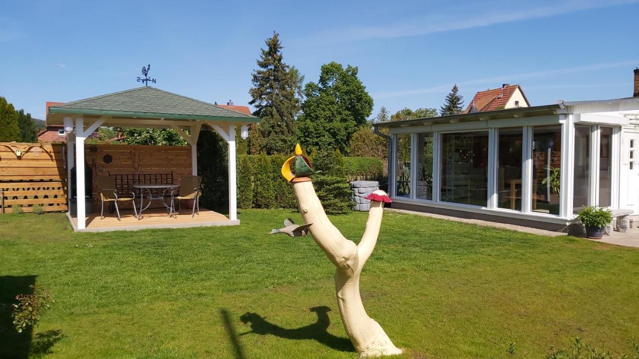 Ferienhaus Zur Lehns Mit Garten Am Harz Ilsenburg Zewnętrze zdjęcie