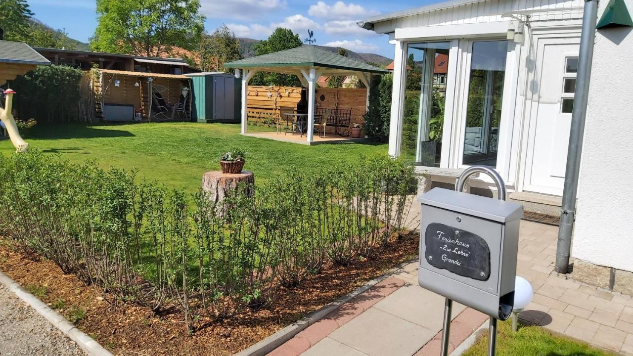 Ferienhaus Zur Lehns Mit Garten Am Harz Ilsenburg Zewnętrze zdjęcie