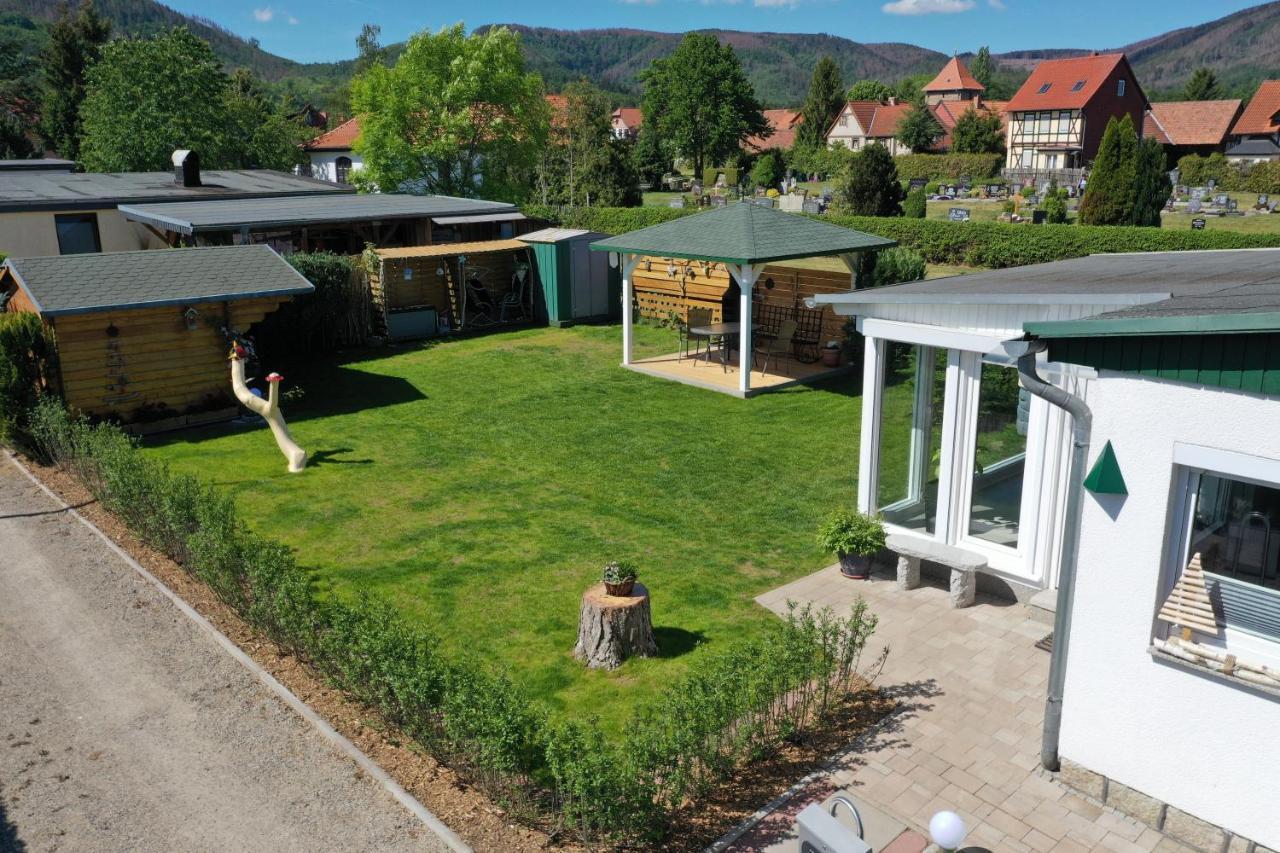 Ferienhaus Zur Lehns Mit Garten Am Harz Ilsenburg Zewnętrze zdjęcie
